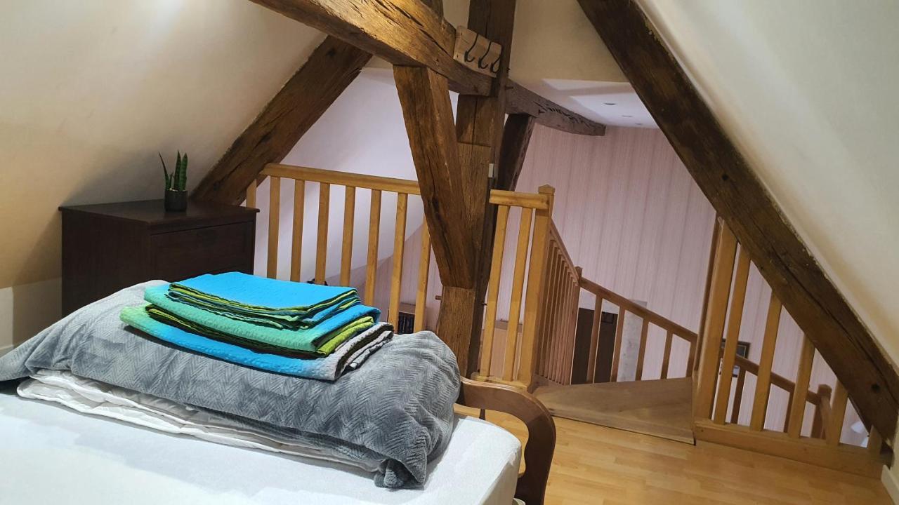 Вилла Bois De Crane Landes-le-Gaulois Экстерьер фото